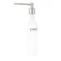 CYLINDER countertop-mounted liquid soap dispenser 1000 ml,  brushed (matt)